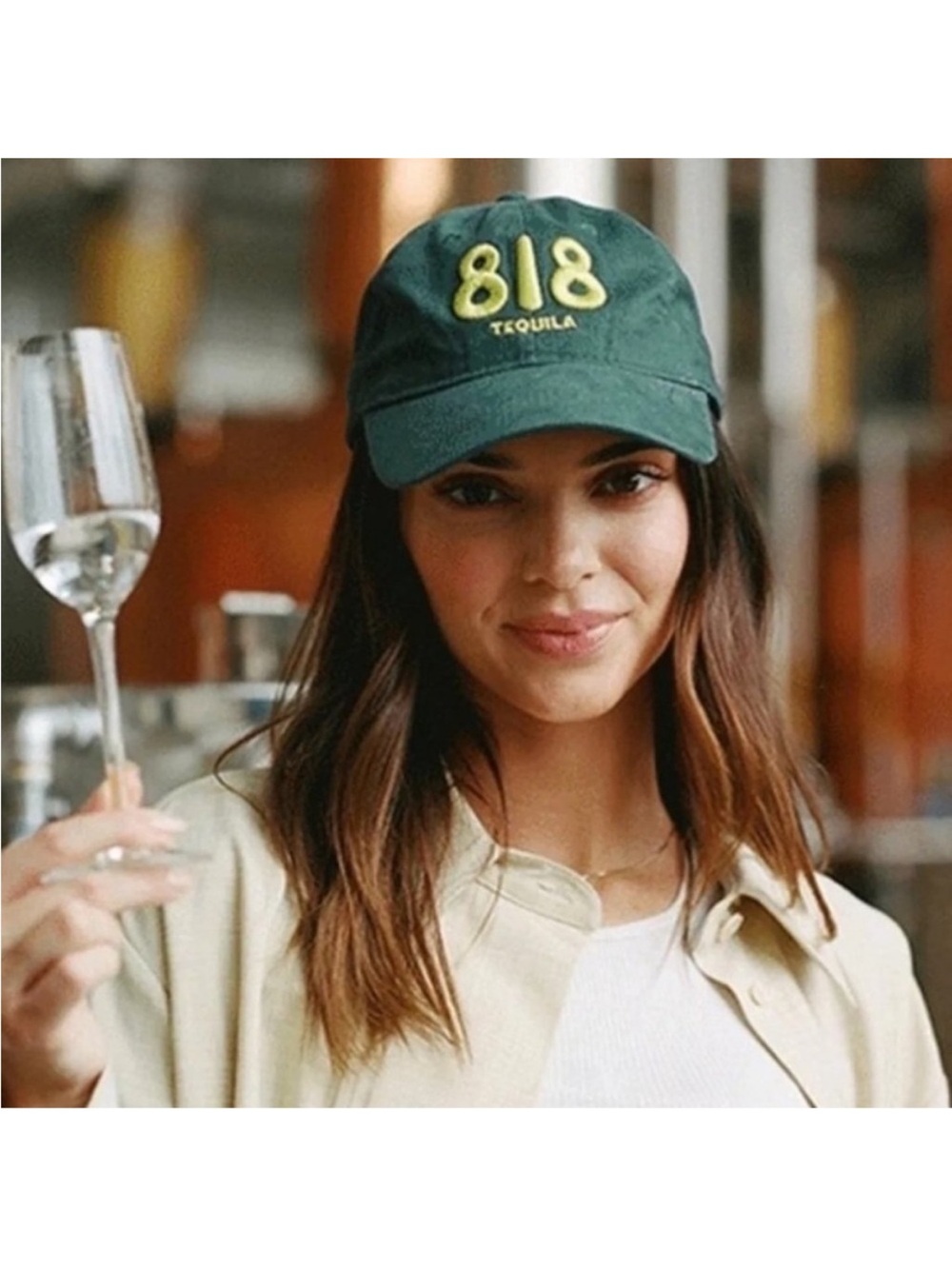 818 Tequila Green Dad Cap Baseball Hat